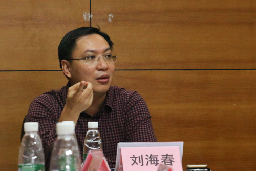 副校长刘海春针对本次调研提出建议