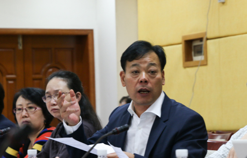 杨魁院长提出建议