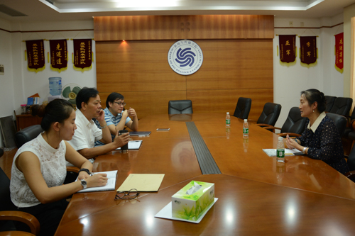 密苏里大学负责中方招生的杨力老师到访我院