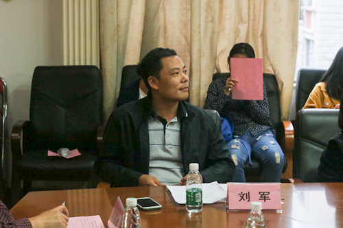 学生工作部副部长刘军