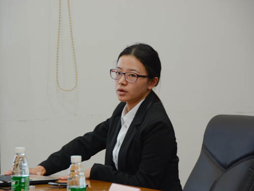 武汉体育学院新闻传播学院刘湲湲演讲