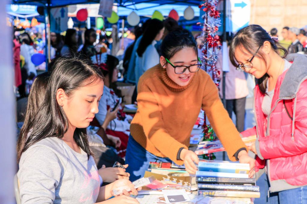 新传“五毛诗人的忧伤” 摊位