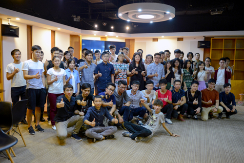 影视人员大合影