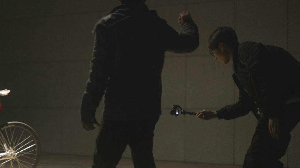 (纪录片《夜行者》拍摄)